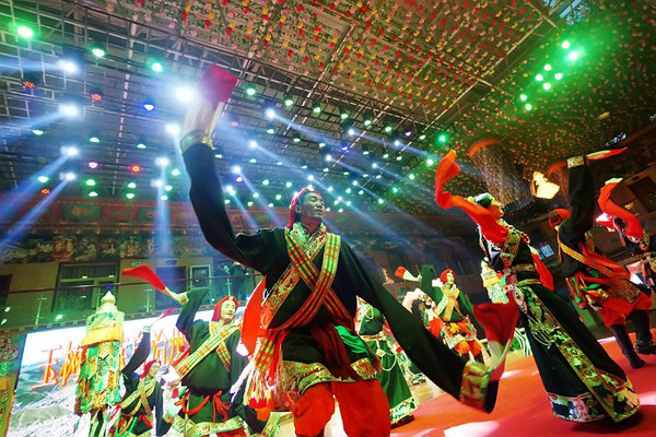 玉树歌舞进北京