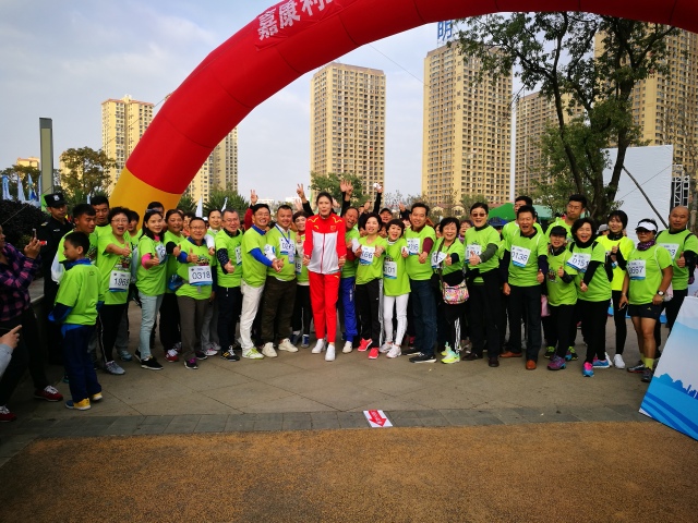 全民健身万里行志愿服务活动举行