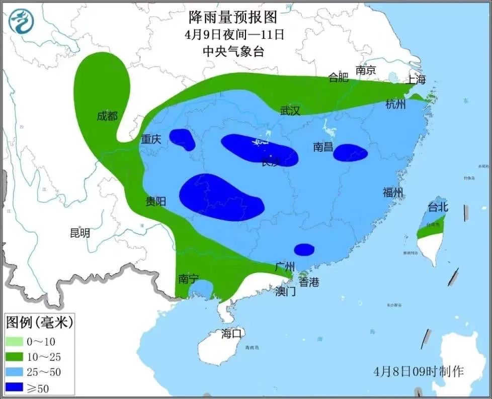 中央气象台五预警齐发 北方多地将有10级以上雷暴大风