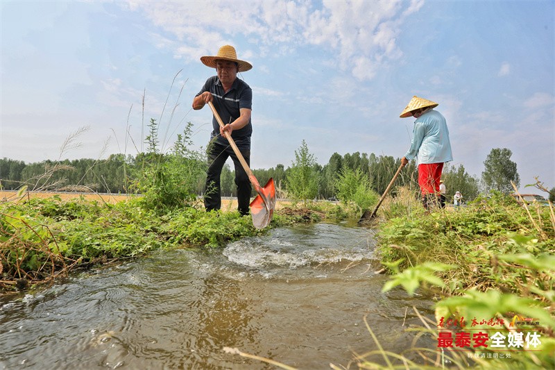 河南省多处大中型灌区开闸引水