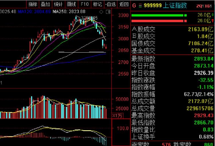 A股收评：沪指震荡调整跌0.49% 两市成交额不足6000亿